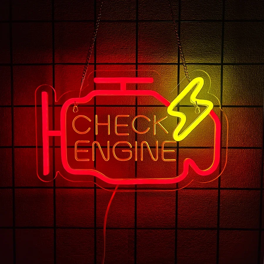 Lampu Neon Dekorasi Seri Nama, - Auto Repair Shop Names ulasan dan harga
